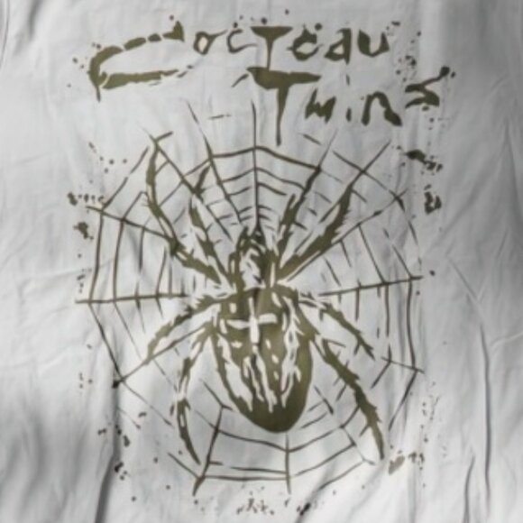 Vintage 90s Cocteau Twins Unisex Tshirt Dream Pop Merch, Cocteau Twins Tee White - Picture 4 of 5
